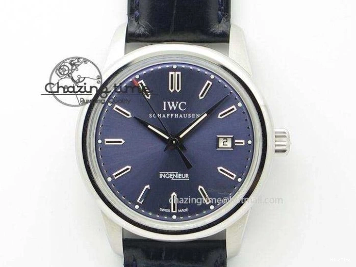 MIROTIME 0124 RelaxedFit Aquatimer Automatic IW329004 V6F 1:1 Best Edition Blue Dial on Rubber Strap MIYOTA 7095